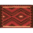 thumbnail image 1 of Ahgly Company Indoor Rectangle Oriental Orange Traditional Area Rugs, 5' x 8', 1 of 1