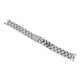 thumbnail image 3 of Correa de reloj para Xiaomi Correa de reloj con hebilla plegable de acero inoxidable para Mi Band 8 Plata, 3 of 5