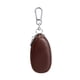 thumbnail image 5 of Estuche para llaves de coche, cartera para guardar llaves de coche, de piel sintética, para mujer y hombre, bolso compacto para llavero. Marrón oscuro, 5 of 9