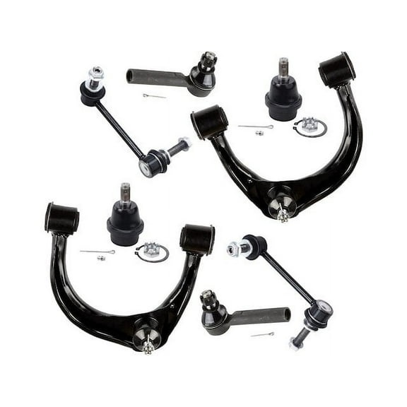 Front Control Arm Ball Joint Tie Rod and Sway Bar Link Kit - Compatible with 2003 - 2009 Toyota 4Runner 2004 2005 2006 2007 2008