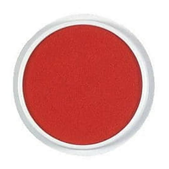 Ready2Learn Jumbo Circular Washable Stamp Pad, 6 inch Diameter, Red