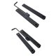 thumbnail image 3 of Single Lock Car Seat Slide Rail High Strength Adjustable Seat Slide Rail Assembly Kit for Loader Forklift Tractor B, 3 of 5