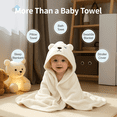 thumbnail image 5 of COOSEYA Bear Collapsible Baby Bathtub for Infants, Bath Tub with Cushion and Thermometer, for Newborn to Toddler Portable Travel Multifunctional Bathing 0-2 years (Gray), 5 of 8