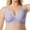 Purple, variant on New Seamless Lingerie Plus Size Bra for Women Breathable, Comfortable, Wire Free Available in Multiple Sizes and Cups