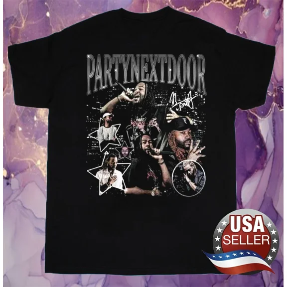 RARE PARTYNEXTDOOR GIft FOr Fan Adult Cotton Unisex T-Shirt Full Size AL194