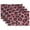 A706, variant on Ryvnso Placemats Set of 4 Leopard Red Dining Mats Heat-Resistant Non-Slip Washable Table Mat