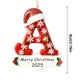 thumbnail image 3 of Eoozwa 26 Letters Christmas Tree Pendant Acrylic Alphabet Ornaments for DIY Decor Personalized Design Festive Hanging Display, 3 of 5