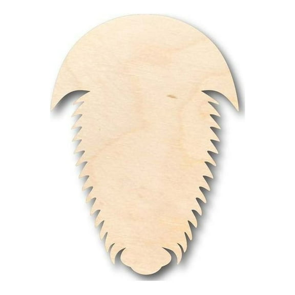 Unfinished Wood Trilobite Shape - Ocean - Dinosaur - Craft - up to 46" DIY 12" / 1/4"