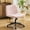 Pink-Teddy Velvet, variant on Ktaxon Adjustable Desk Chair, Swivel Office Chair, Armless Design, Pneumatic Height Adjustment, 360-Degree Rotation, Ideal for Home Office Cat's Paw Leather Beige