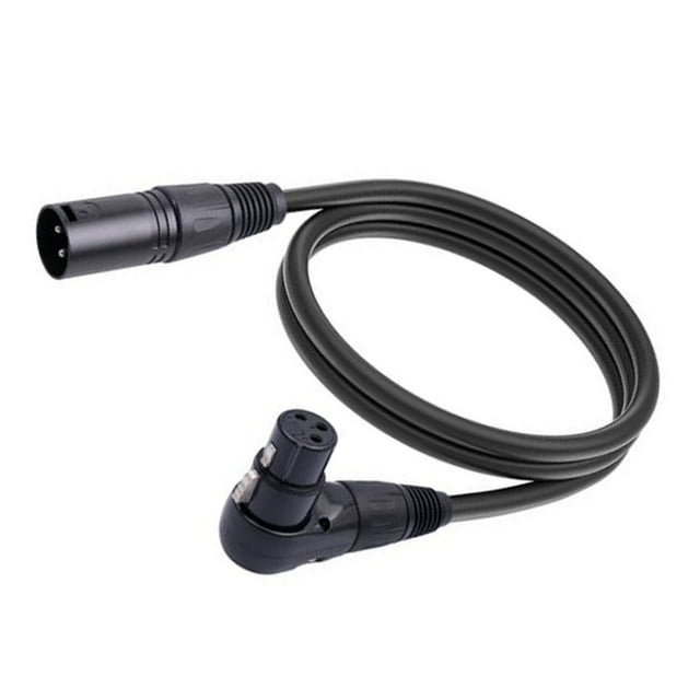 XLR Male to Female Adapter, Noise & RFI Cancellation, Self Locking Design, Anti Interference for Mixing Console, Power , Microphones, Active Speaker, Headphone