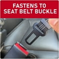 thumbnail image 5 of Simple Adjustable Pet Seat Belt, Black, Material - Nylon, Harness Type - Direct to Seatbelt Swivel Tether., 5 of 10