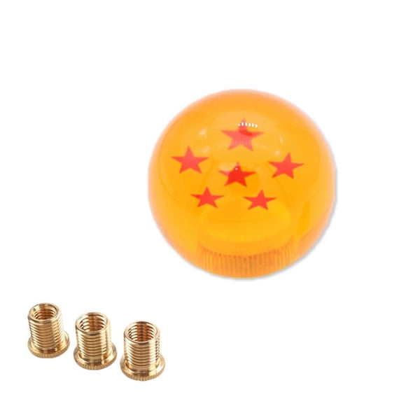 Perilla Pomo Palanca de Cambio Velocidades Auto Partes Esfera Del Dragon 6 Estrellas