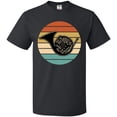 thumbnail image 3 of Inktastic French Horn Retro Music Sunset T-Shirt, 3 of 5
