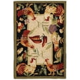 thumbnail image 3 of Safavieh Chelsea Shelton Novelty Wool Area Rug, Ivory/Black, 2'9" x 4'9", 3 of 12