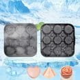 thumbnail image 4 of WZXPWT 9-Cavity Rose Heart Ice Mold, Food Grade Silicone Rose Tray, Easily Release Ice Cube Maker for Cocktails and Cold Brews, 4 of 6