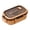 Brown, variant on Bdday Portable Plastic Partition Integrated Lunch Box Multi-Functional Light Food Bento Box Bento Box Lunch Box