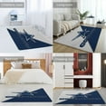 thumbnail image 2 of Football Cowboys Carpet Soft Comfy Rug for Home Living Room Bedroom Area Rug Non-slip Doormat Decor, 2 of 7