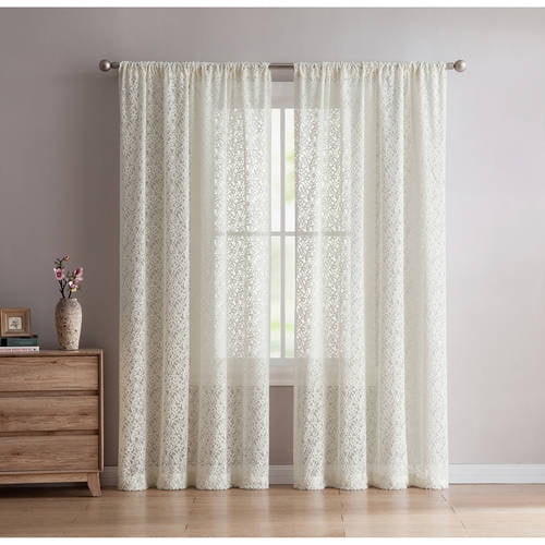 Better Homes and Gardens Enchanted Floral Window Curtain Panel ...