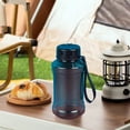 thumbnail image 1 of 1000ml Sports Kettle Frosted Outdoor Fitness Straight Drink Cup With Rope Handy Plastic Cup, 1 of 6