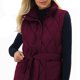 thumbnail image 5 of Puntoco Ropa de invierno para mujer, talla grande, abrigo de algodón de cuero con solapa cálida, chaqueta de manga larga Puntoco Puntoco-1, 5 of 7