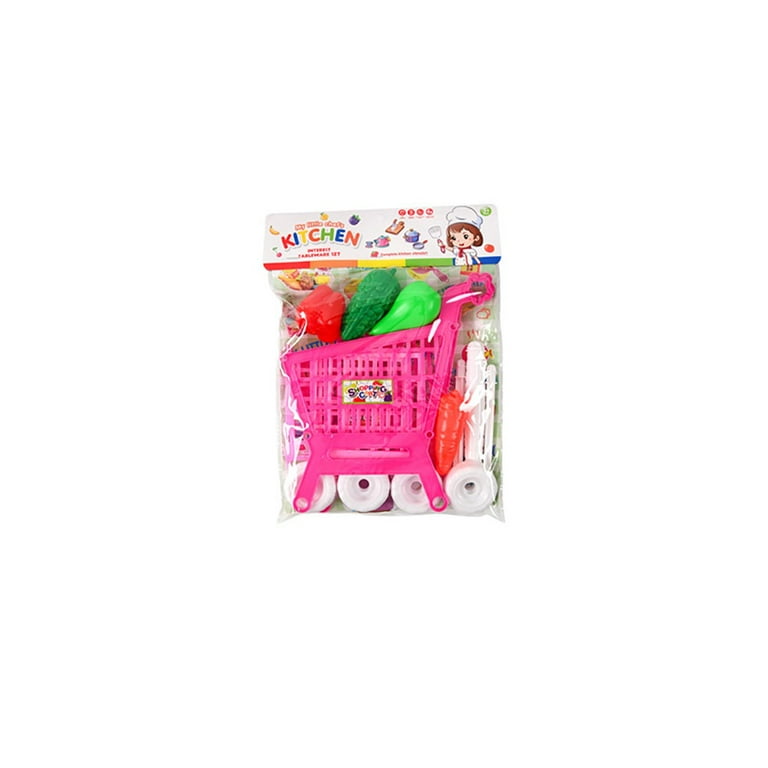 Kid Kitchenware Set l Grocery Playset for Toddlers l PopFun