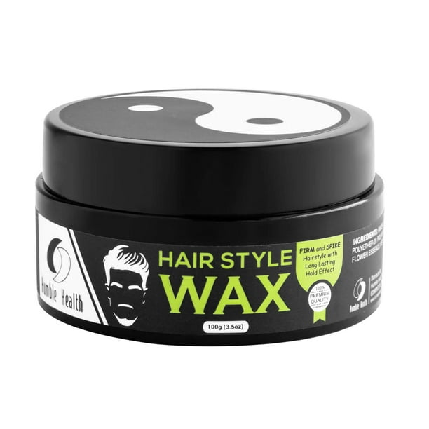 Cera para peinar el cabello Humble Health Dao - Aspecto natural - Fijación extra fuerte - Mate/bajo brillo - Masilla para peinar premium - Fácil de lavar - 100 g (3,5 oz)