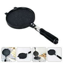 Homoyoyo Waffle and Pancake Maker Black, Easy to Clean Non-Stick Electric Breakfast Baking Tool Set