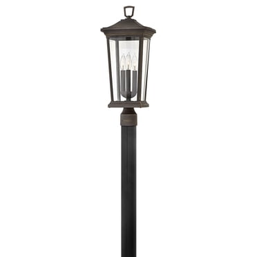 Ideaworks 3 IN 1 SOLAR LED LAMP POLE Black - Walmart.com
