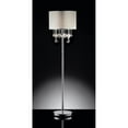 thumbnail image 3 of Drape Crystal Glass Peach Floor Lamp, 3 of 3