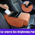 thumbnail image 2 of QHUDLV Car Center Console Armrest Pillow Auto Armrest Box Cushion Pad with Cup Ho XUN, 2 of 9
