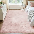 thumbnail image 2 of Goolela 8x10 Area Rug for Living Room Fluffy Large Rug Pink Rug Fuzzy Faux Fur Rug Furry Shag Rug for Nursery Room Rectangle, 2 of 9
