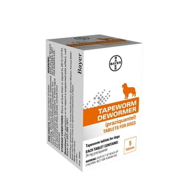 Bayer Tapeworm Dewormer for Dogs