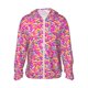 thumbnail image 1 of Fotbe Colorful Donuts 1 Chaqueta con Protección Solar UPF 50+ para Hombre y Mujer, Camisa con Capucha y Bolsillos-3X-Large, 1 of 7