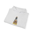 thumbnail image 3 of Monkeyboy Flame World Industries 2000s Skateboard Vintage Classic Hoodie Print - S / Ash, 3 of 5