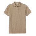 thumbnail image 5 of Mafoose Womens Heavyweight Cotton Pique Polo Shirt Khaki Heather XS, 5 of 6