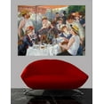 thumbnail image 2 of Wallhogs Renoir The Luncheon of The Boating Party (1881) Wall Mural, 2 of 2