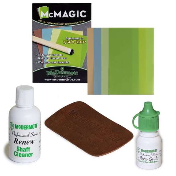 McDermott Billiard Pool Cue Shaft Maintenance Kit - AUTHORIZED DEALER
