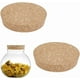 thumbnail image 1 of 2 tapas de corcho grandes para frascos de 3,6 a 3,9 pulgadas, tapones cónicos de madera, tapas de corcho de repuesto para botellas de vino., 1 of 9