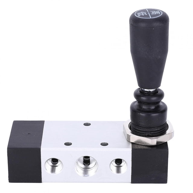 Two Position Five Way Handle Valve G1 / 4 Inch Industrial Valve Pneumatic Accessory 4H230-08G
