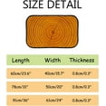thumbnail image 3 of GZHJMY Soft Bath Door Mat Rug Pine Tree Rings Non Slip Dootmat Entry Mats for Bathroom Living Room Front Door Indoor Outdoor 23.6x15.7 Inch Carpet Runner, 3 of 7
