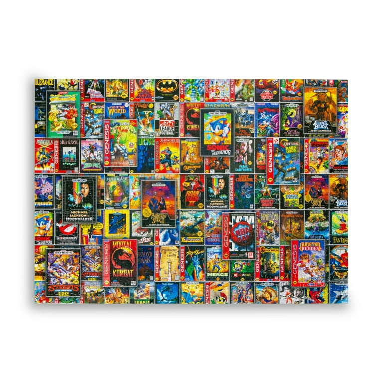 The Genesis of Gaming 1000-Piece Jigsaw Puzzle - Walmart.com