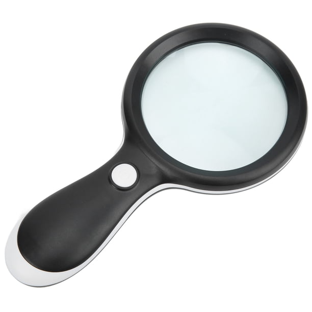 Lupa iluminada, lupa LED, lupa ABS, lupa de mano iluminada, multifuncional