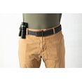 thumbnail image 3 of E-Living Store Fully Adjustable Men's Military Style Canvas Web Belt with Ratchet Buckle, Dark Grey, 56", Dark Grey, 3 of 8