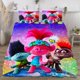 thumbnail image 3 of Juego de cama con dibujos animados de la colección Tolls, bonito juego de cama para niños y niñas, regalo de Navidad (1 funda de edredón y 2 fundas de almohada), 3 of 6