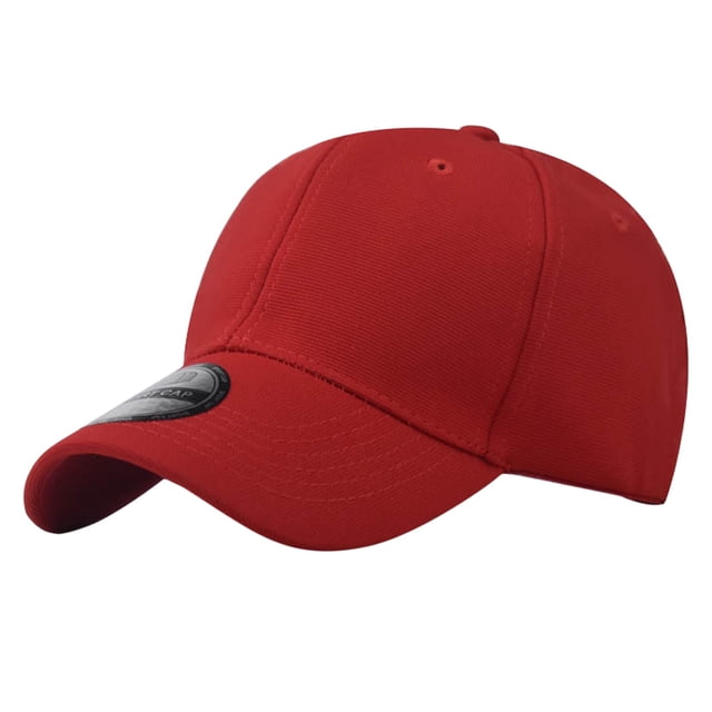 GDREDA Baseball Casquette pour Femmes Adulte Décontractée Mode Imprimée Ajustable Pare-Soleil Extérieur Respirant, Rouge