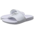 thumbnail image 7 of NIKE Women's Benassi JDI Sandal White 5 BM US, 7 of 7