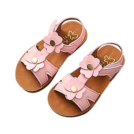 

Children Kid Girls Flower Non-Slip Beach Princess Sandals Casual Lovely Shoes Child Footwear