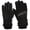 Black, variant on Bmisegm Kids Ski Snow Gloves Windproof Boys Outdoor Skating Ski Girls Snowboarding Boys Girls Winter Gloves Waterproof Mittens Navy