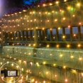 thumbnail image 2 of Elnsivo 300LED Net Lights, 14.8ftx5ft Decorative Outdoor String Lights for Bushes Xmas Tree Party Garden - Warm White, 2 of 6