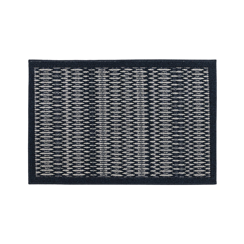 (2 pack) Mohawk Home Silvestre Border Indoor Area Rug, Dark Blue, 30" x 45"